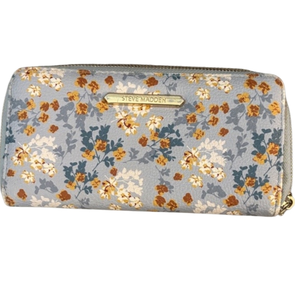 Steve Madden Floral Zip-around Wallet
